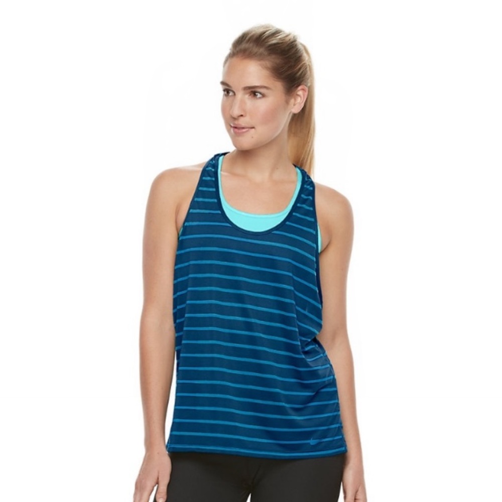 Nike Dry Training Athletic 2-in-1 Racerback Sports Bra+Tank NEW WITH TAGS! NWT!